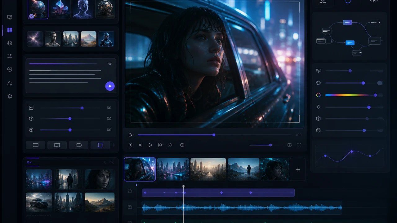 Seedance cinematic workspace